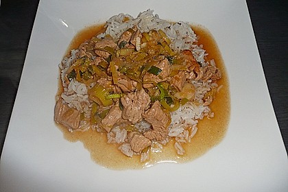 Putengeschnetzeltes mit Honigsauce 5