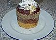 Marmorkuchen im Glas