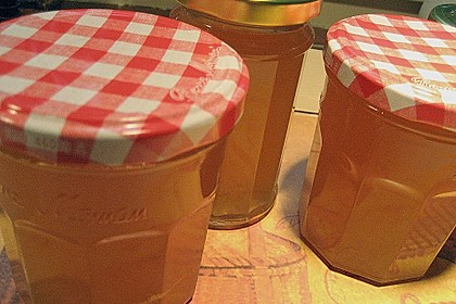 Quittengelee mit Vanille oder anderen Gew&uuml;rzen