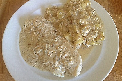 Pangasius auf Gurkengem&uuml;se