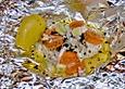 Fisch in der Folie
