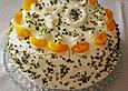 Mandarinen - Sahne - Torte