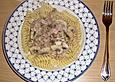 Nudeln mit Schinken - Champignon - So&szlig;e