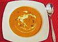 Tomatensuppe mit Gorgonzola