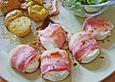 Ziegenk&auml;setaler mit Bacon