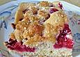 Kirschkuchen mit Kokos - Streuseln