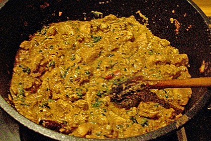 Curry - Huhn mit Kokoscreme 1