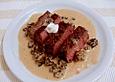 Filetsteaks in  Morchelrahm