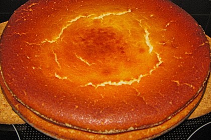 K&auml;sekuchen ohne Boden 2