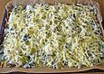 Blechkuchen mit Lauch
