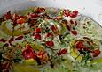 &Uuml;berbackene Zucchini - Rouladen