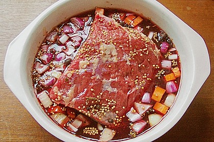 Unterfr&auml;nkischer Sauerbraten 1