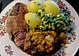 Schnitzel mit Apfelchutney