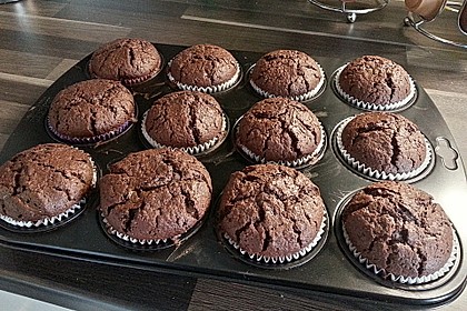 Schnelle Schokomuffins 2