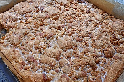 Apfelkuchen nach Omas Art mit Butterstreuseln 36