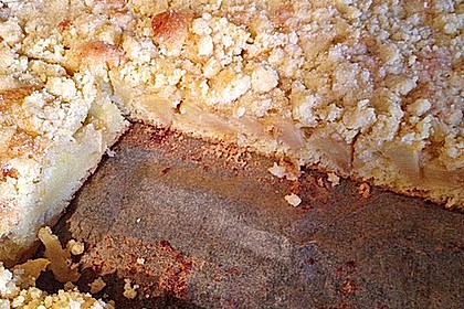 Apfelkuchen nach Omas Art mit Butterstreuseln 1
