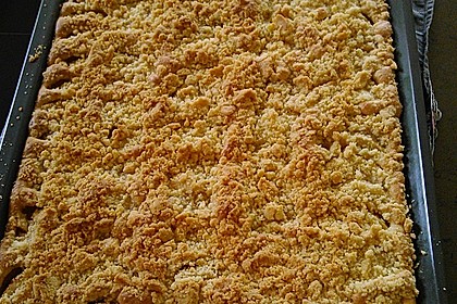 Apfelkuchen nach Omas Art mit Butterstreuseln 32