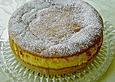 K&auml;sekuchen mit Pfirsichen