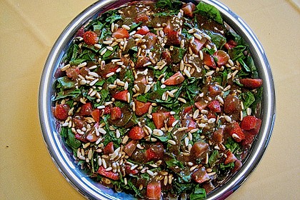 Erdbeer - Spinatsalat 4
