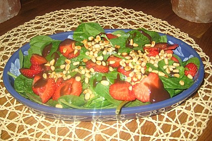 Erdbeer - Spinatsalat 2
