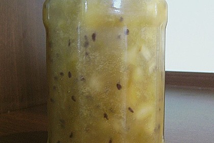 Bananen - Stachelbeer Marmelade 10