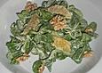 Feldsalat mit Orangenfilet