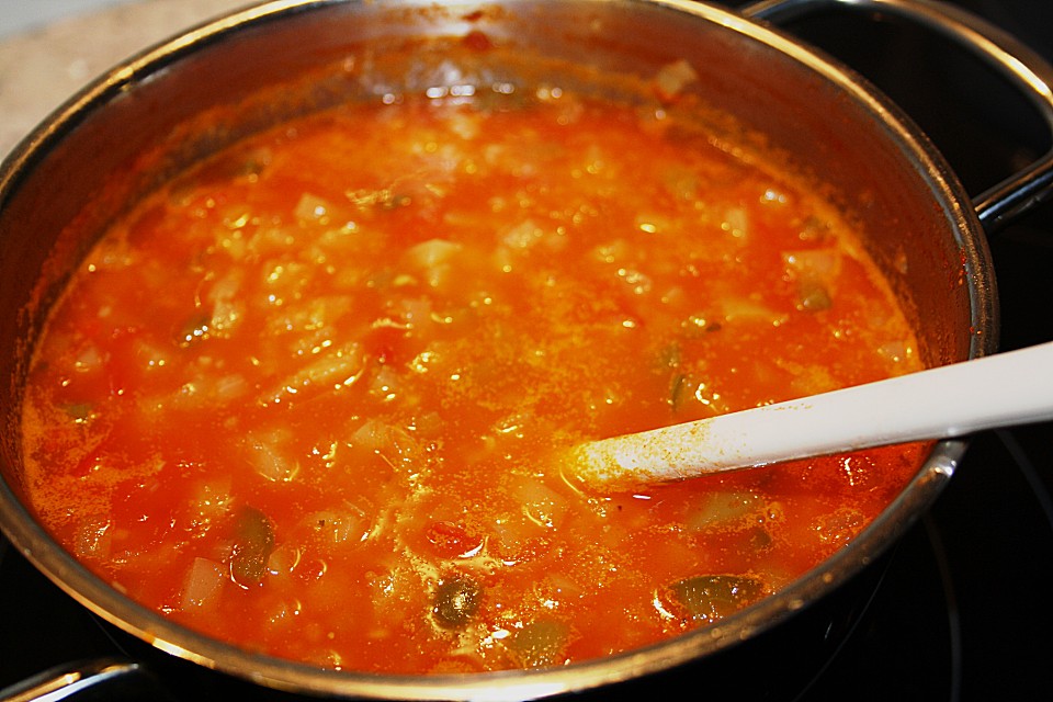 Paprika - Tomaten - Thunfisch Soße (Rezept mit Bild) | Chefkoch.de