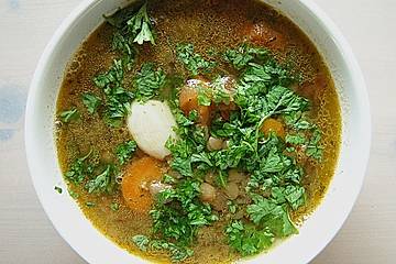 Linsensuppe