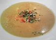 M&ouml;hrensuppe mit Mango