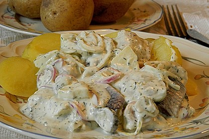 Leichter Heringssalat