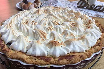 Rhabarberkuchen mit Baiser 3