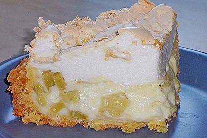 Rhabarberkuchen mit Baiser 31