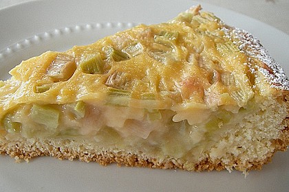 Rhabarberkuchen mit Baiser 26