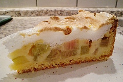 Rhabarberkuchen mit Baiser 14
