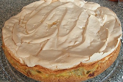 Rhabarberkuchen mit Baiser 63