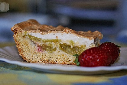 Rhabarberkuchen mit Baiser 20