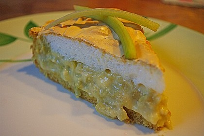 Rhabarberkuchen mit Baiser 13