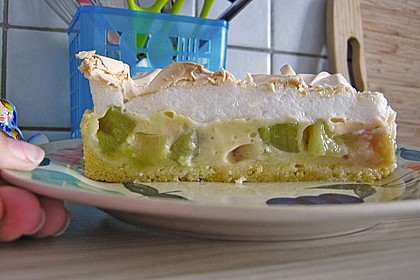 Rhabarberkuchen mit Baiser 27