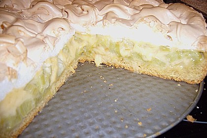Rhabarberkuchen mit Baiser 37