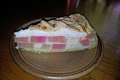 Rhabarberkuchen mit Baiser 29