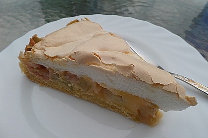 Rhabarberkuchen mit Baiser 18