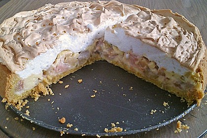 Rhabarberkuchen mit Baiser 44