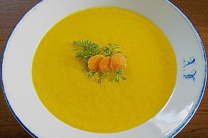 Möhren - Cremesuppe 3