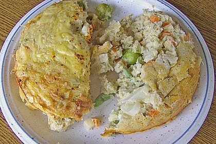 Suppengem&uuml;se - K&auml;se - Auflauf