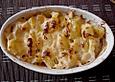 Kartoffelgratin mit Birnen