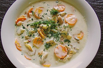 Libysche Fischpfanne mit Blauschimmelk&auml;se