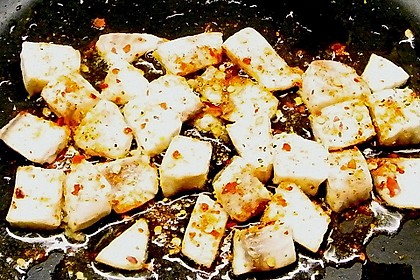 Libysche Fischpfanne mit Blauschimmelk&auml;se 1