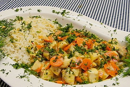 Libysche Fischpfanne mit Blauschimmelk&auml;se 5