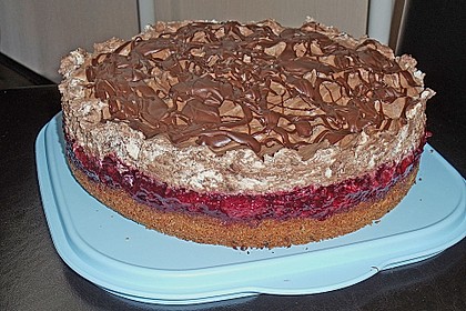 Waldbeer - Nutella - Sahnetorte 6