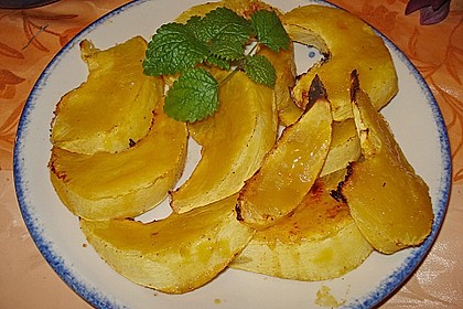 Gebackener Hokkaido - K&uuml;rbis 1